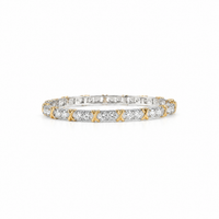 Luxe Crystal X Bangle