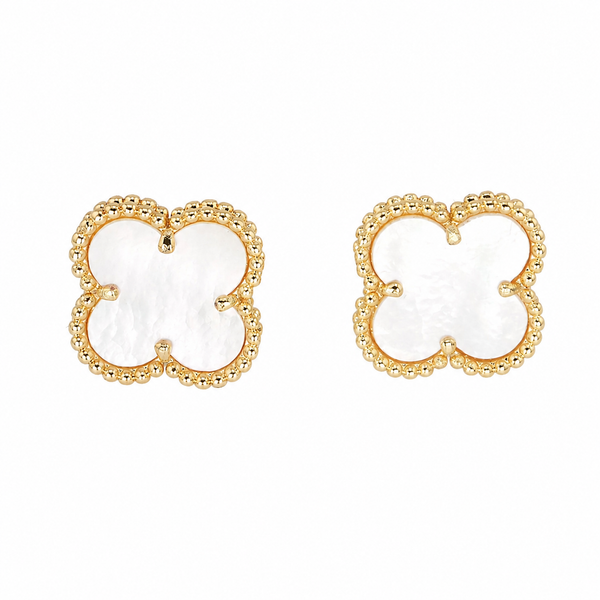 Pearl Clover Earring