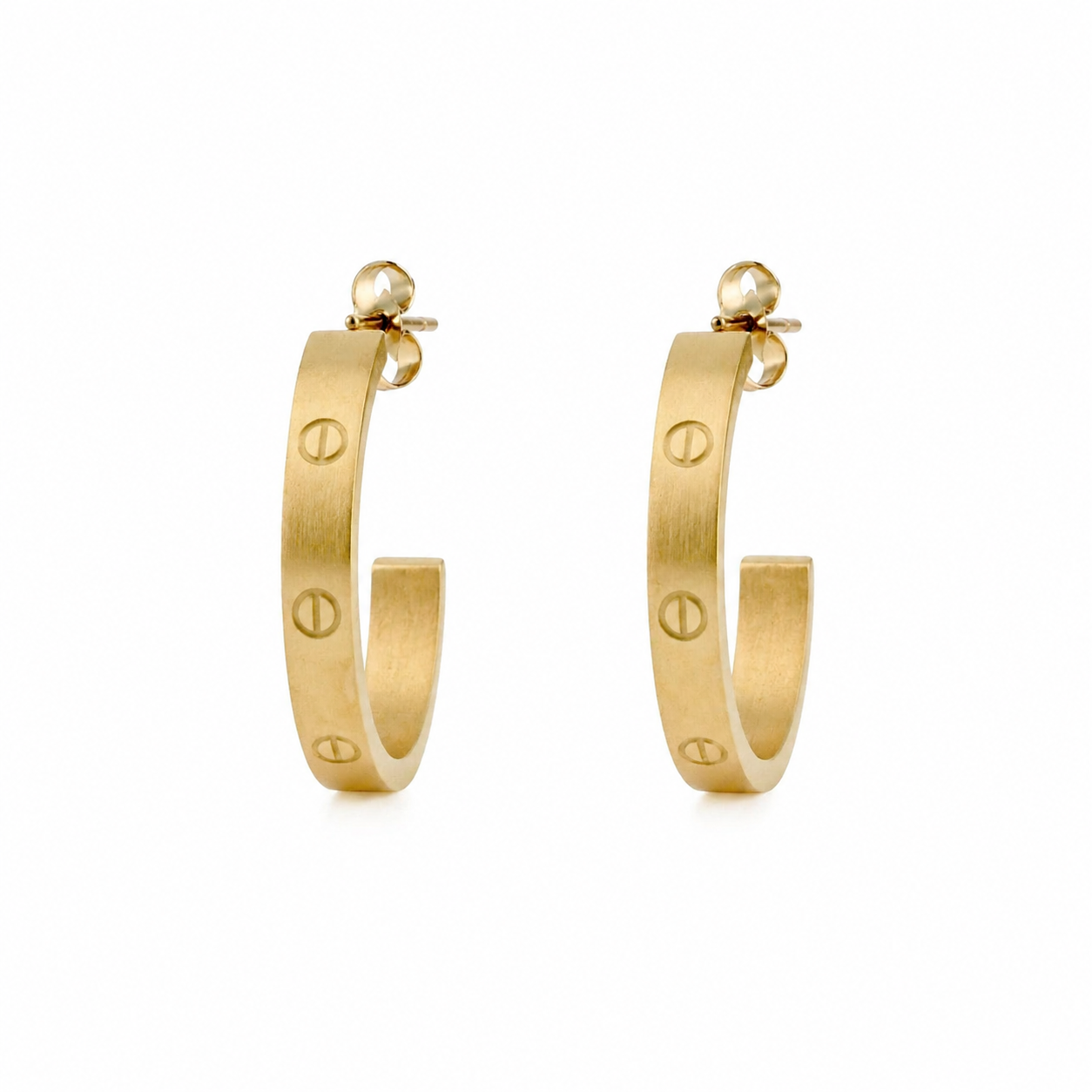 Timeless Embrace Hoop Earrings