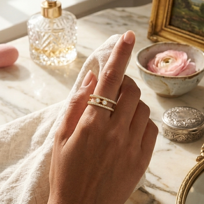 Luxe Stack Ring
