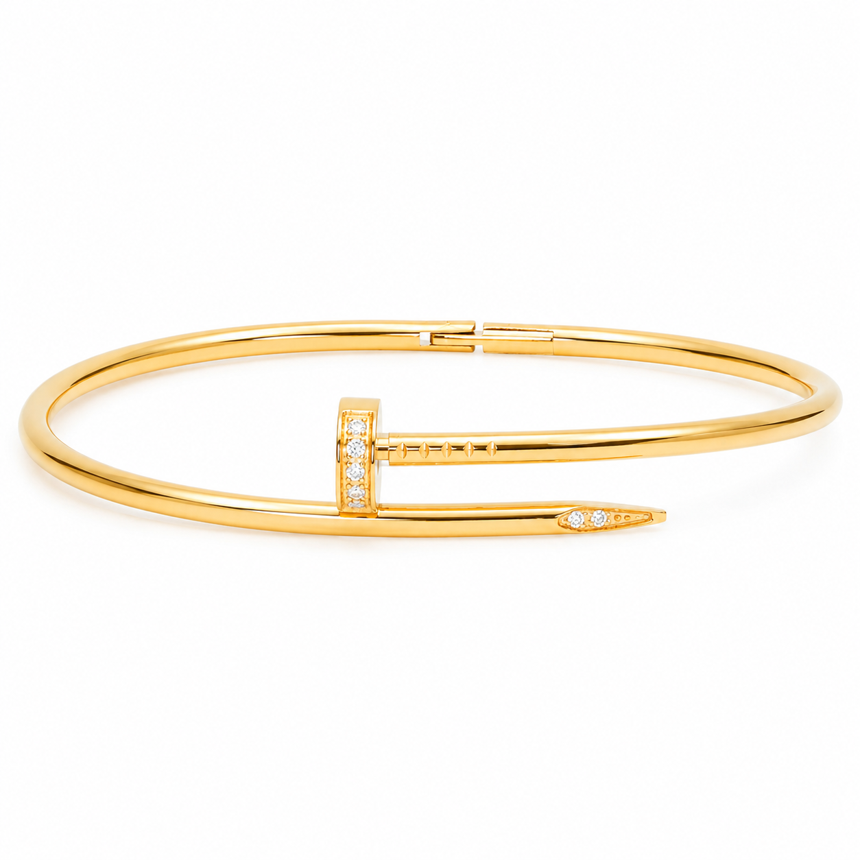 Diamond Screw Bracelet