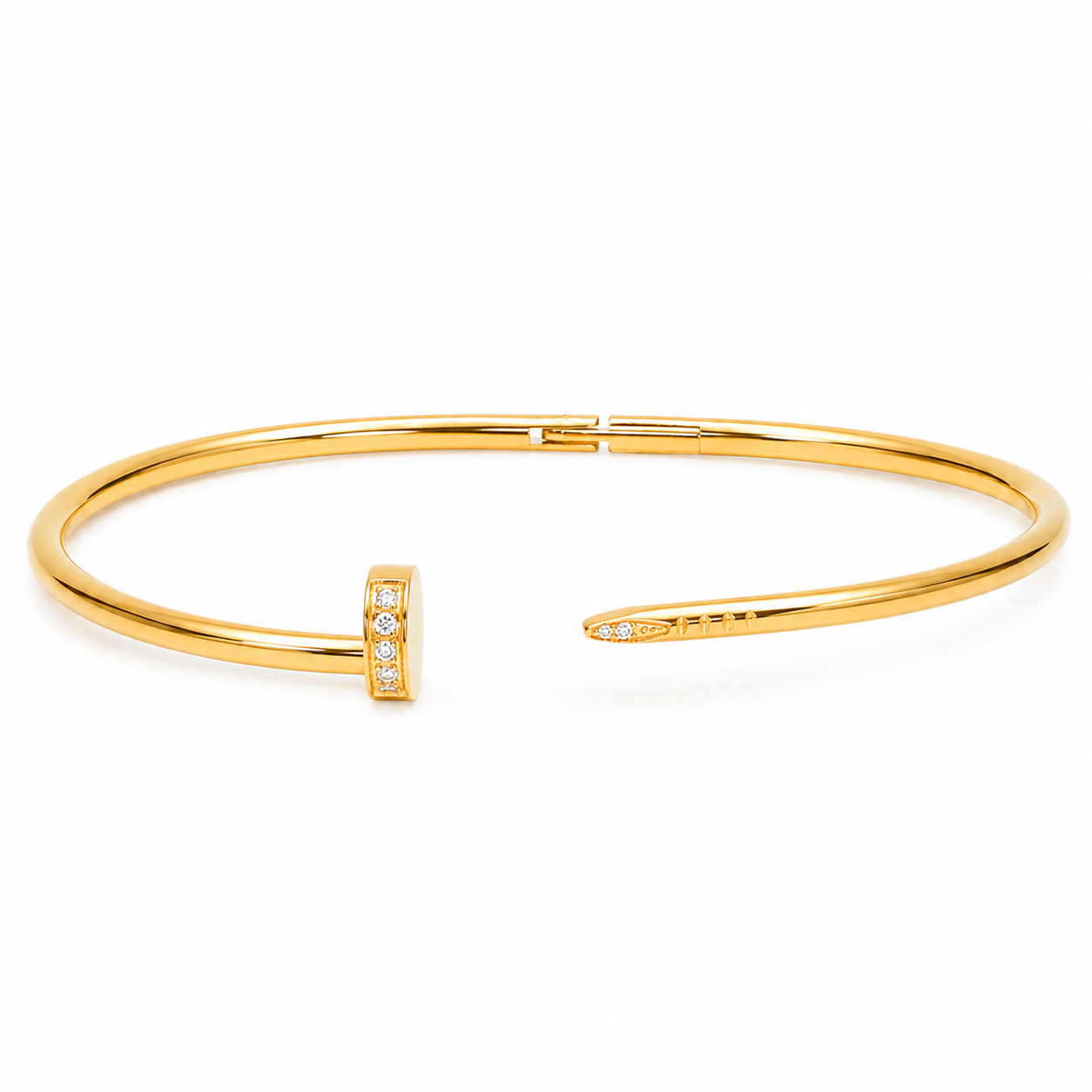 Diamond Screw Bracelet