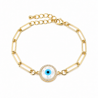 Evil Eye Link Bracelet