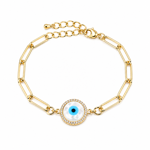 Evil Eye Link Bracelet
