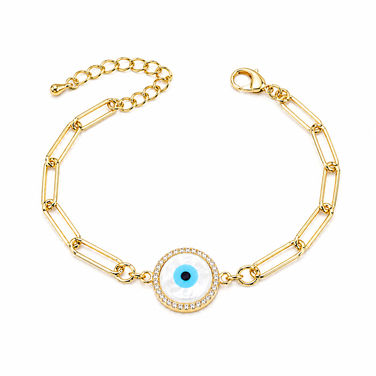 Evil Eye Link Bracelet