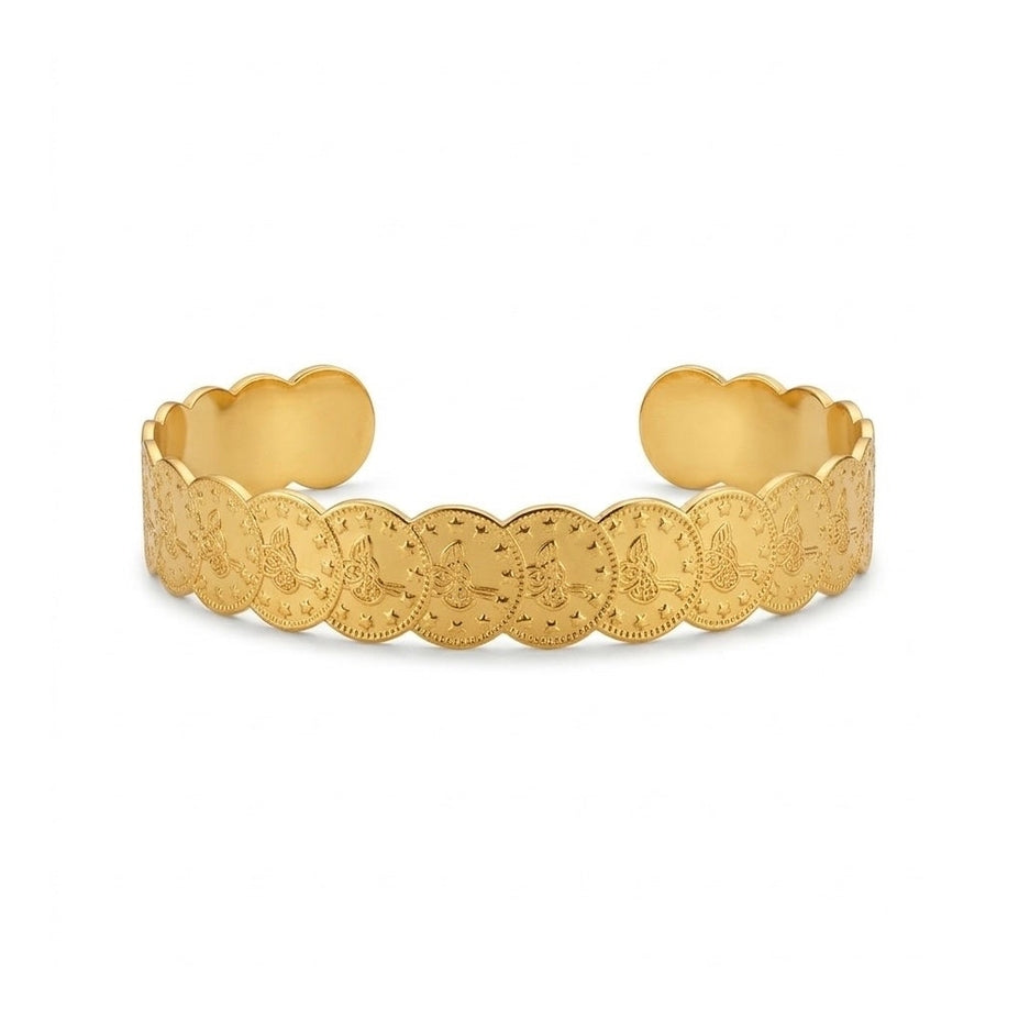 Valencia Coin Statement Ring