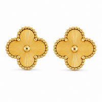 Clover Luxe Stud Earrings
