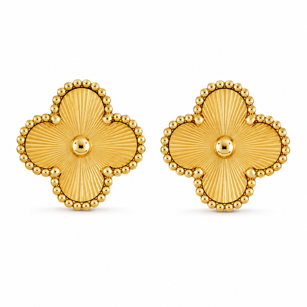 Clover Luxe Stud Earrings