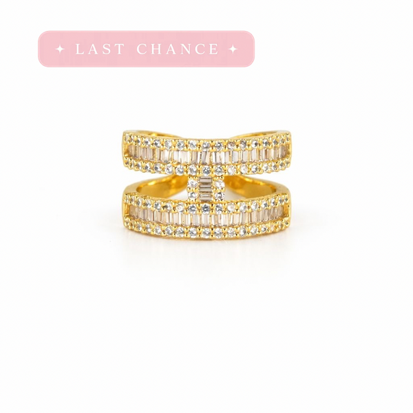 Triple Band Luxe Ring
