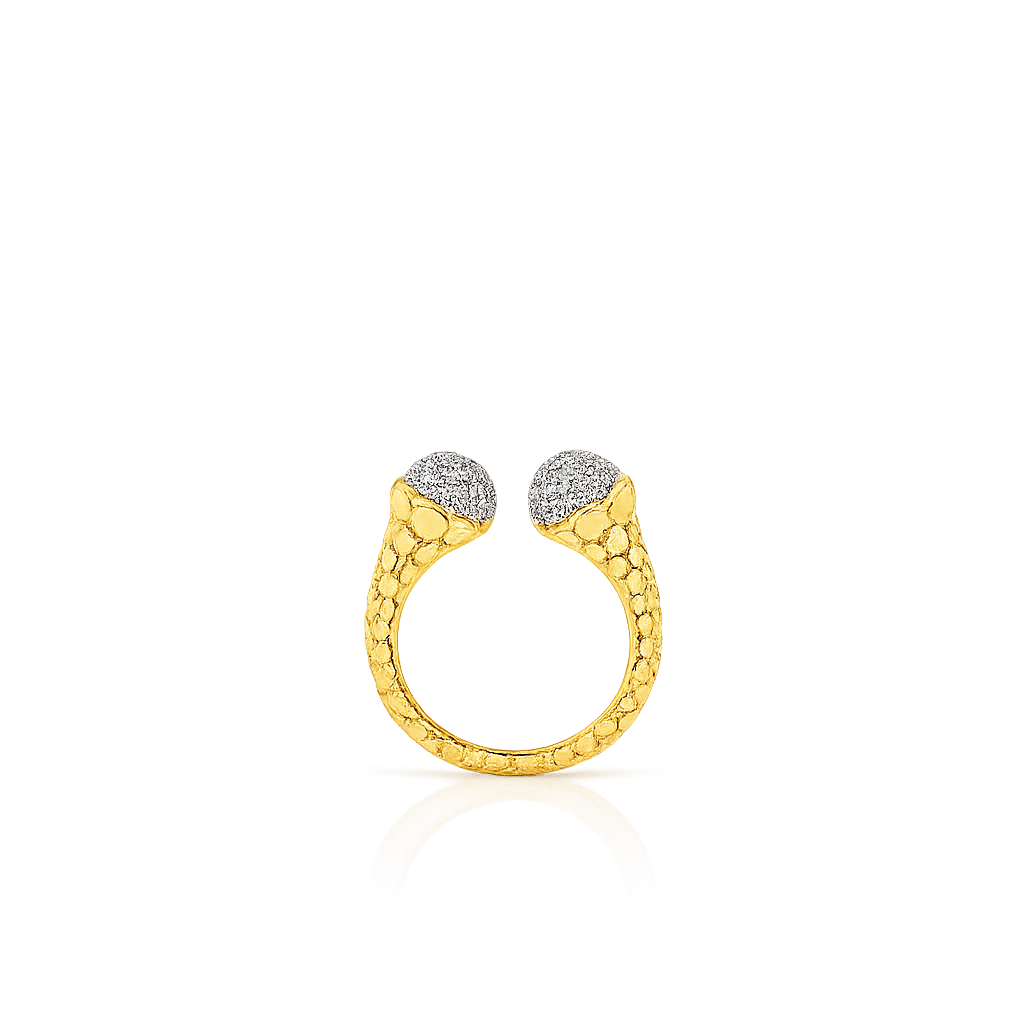 Pavé Dome Adjustable Ring