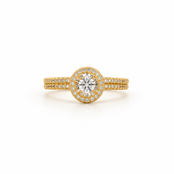 Lumière Twin Ring Set