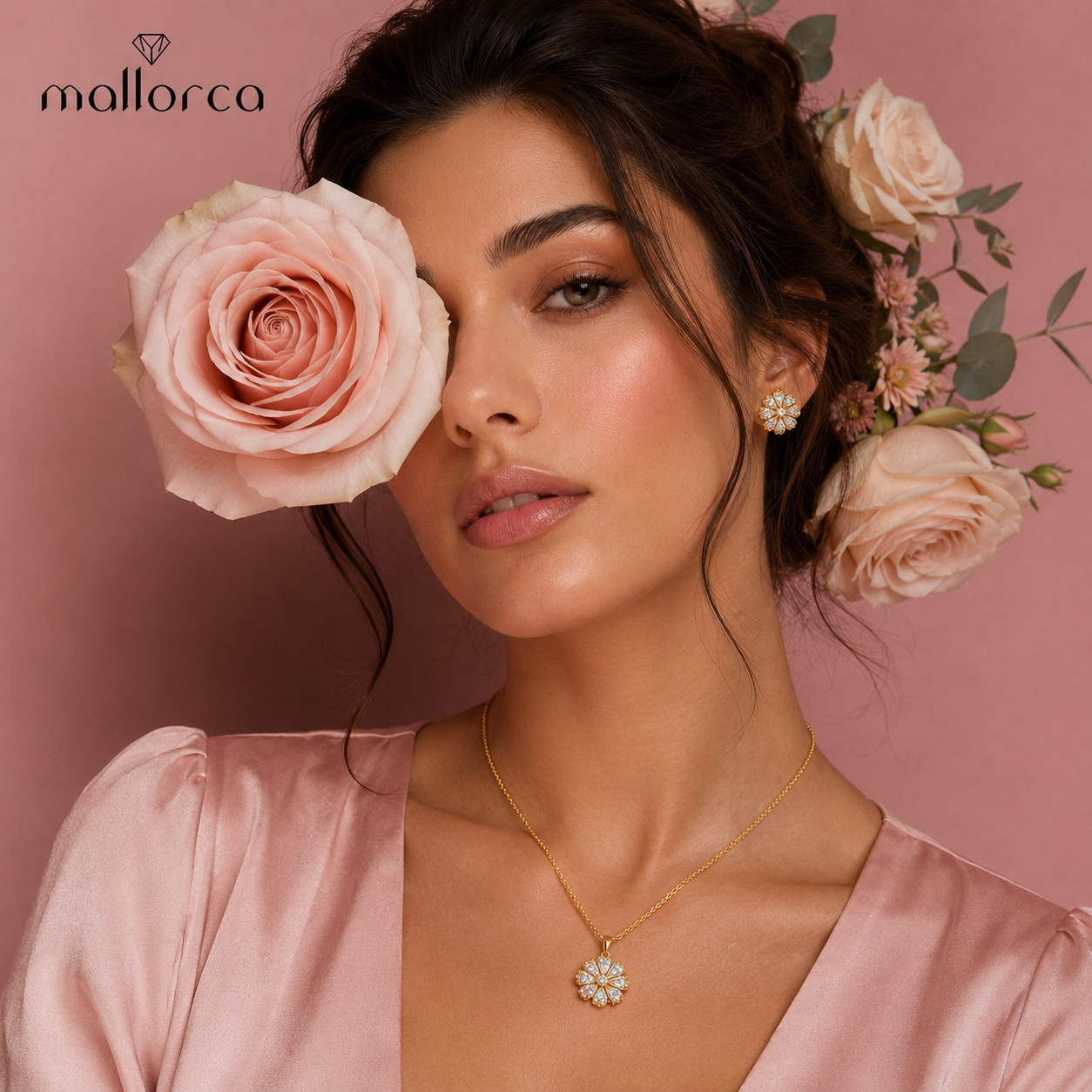 Bloom Crystal Floral Set