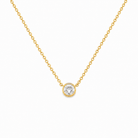 Classic Solitaire Necklace