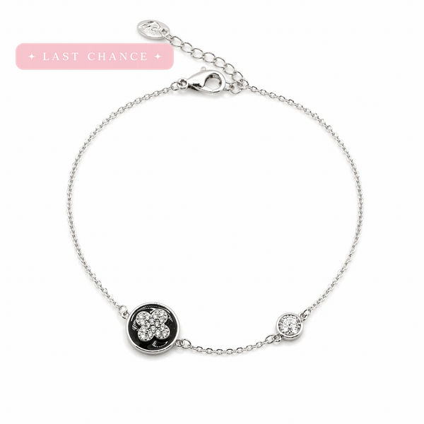Radiant Clover Charm Bracelet