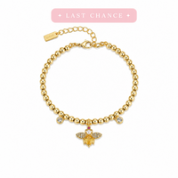 Bee Charm Bracelet