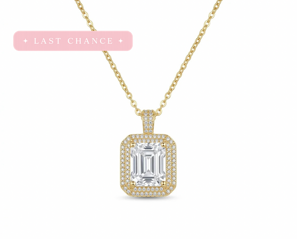 Radiant Emerald Cut Pendant