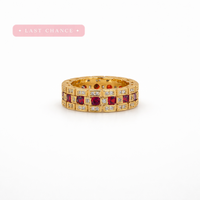 Ruby Royale Gold Ring