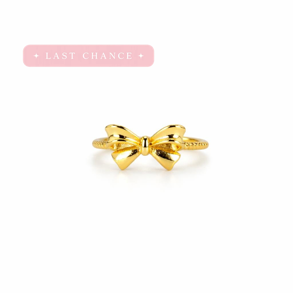 Golden Bow Ring