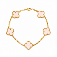 Blush Clover Bracelet