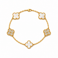 Pearl Clover Bracelet